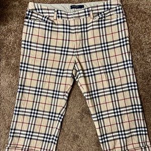 BURBERRY Cropped Pants